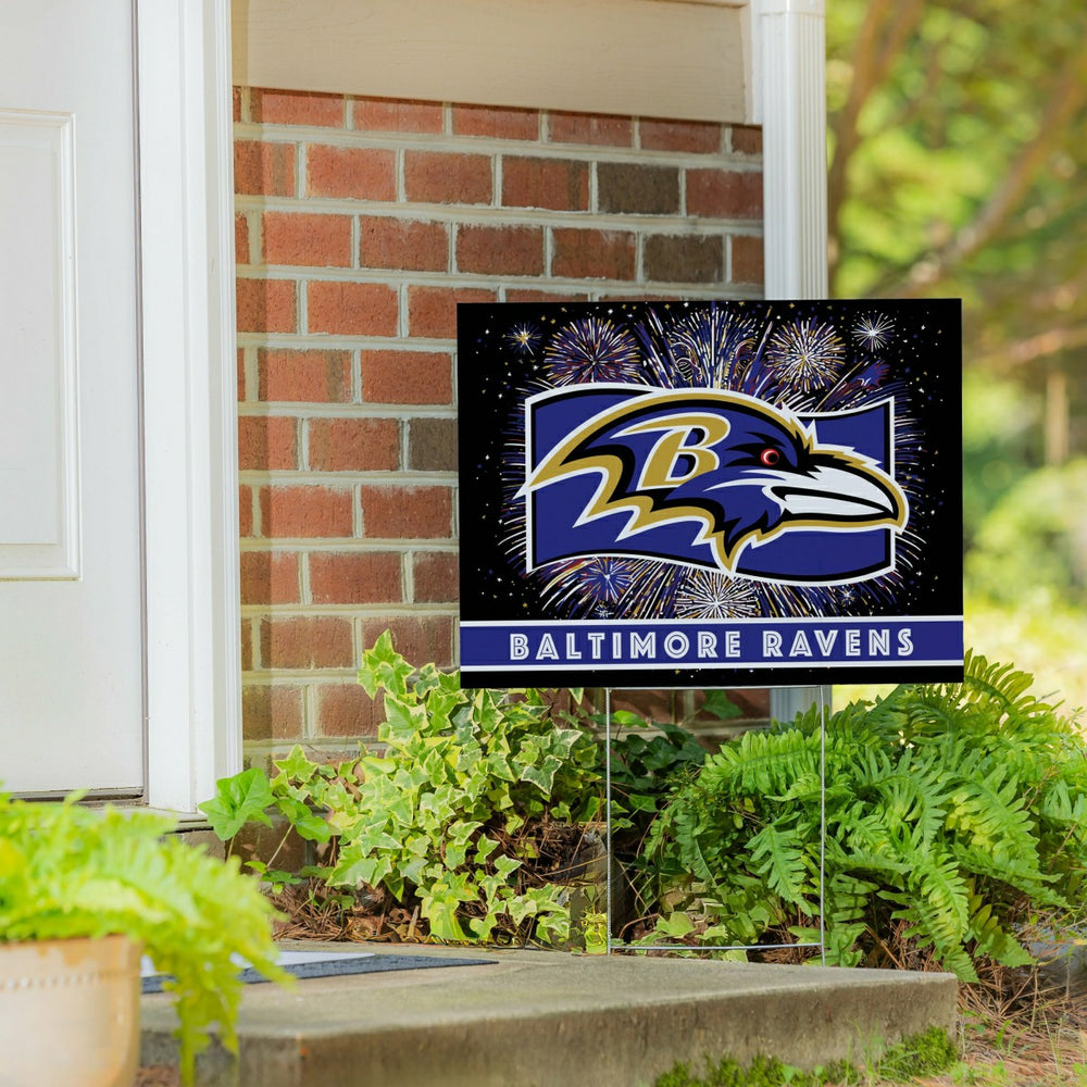 Baltimore Ravens Yard Sign, Patriotic - NFL Home