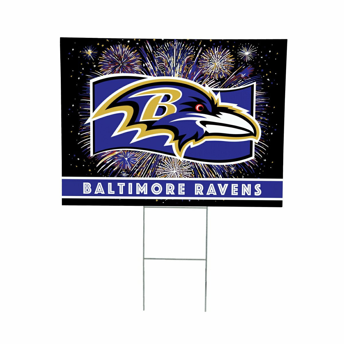 Baltimore Ravens Yard Sign, Patriotic - NFL Home