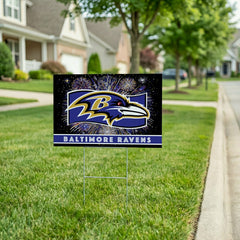 Baltimore Ravens Yard Sign, Patriotic - NFL Home