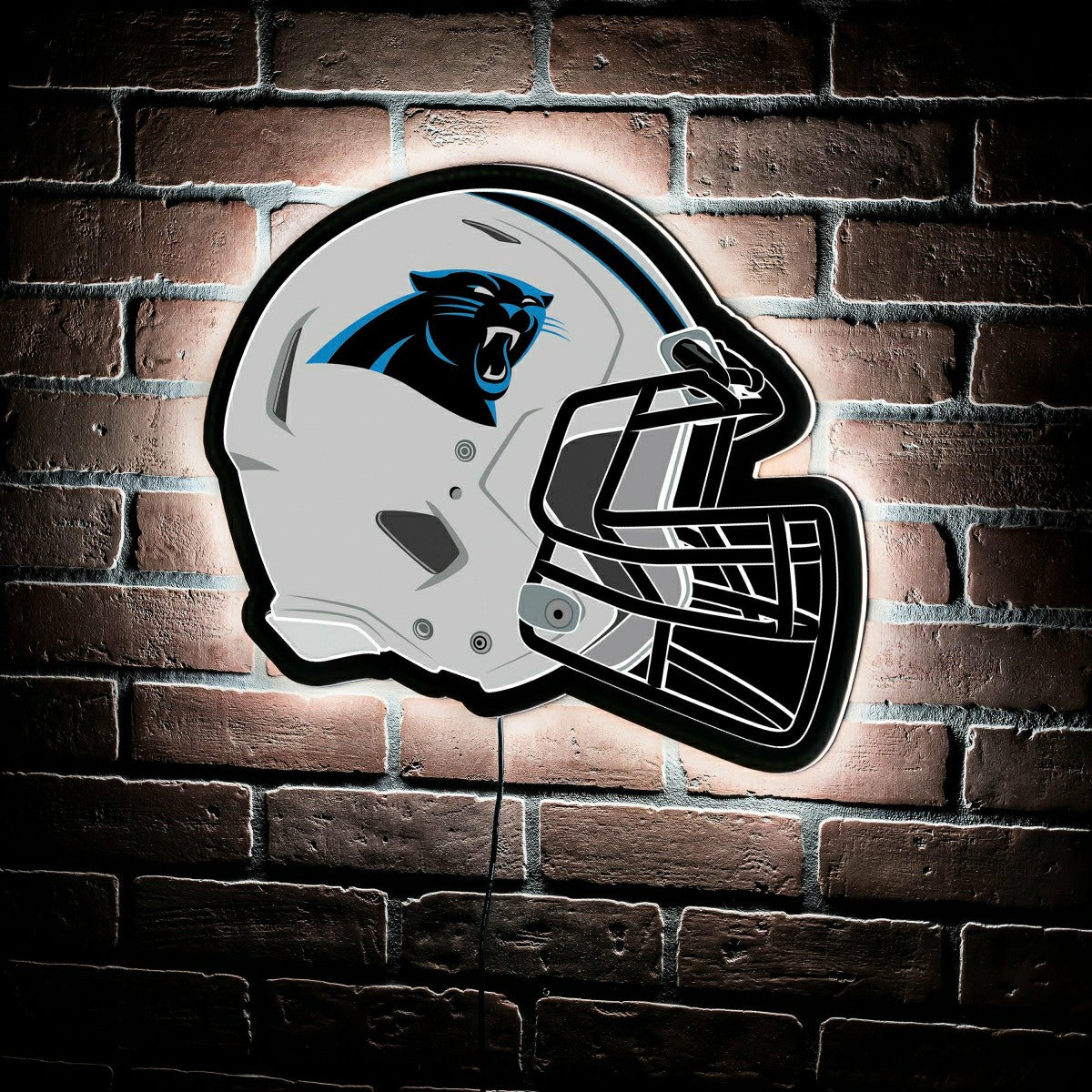 LED Wall Decor, Helmet, Carolina Panthers - NFL Home