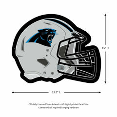 LED Wall Decor, Helmet, Carolina Panthers - NFL Home