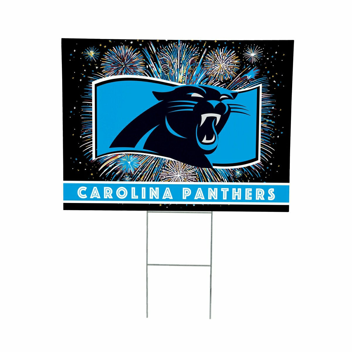 Carolina Panthers Yard Sign, Patriotic - NFL Home