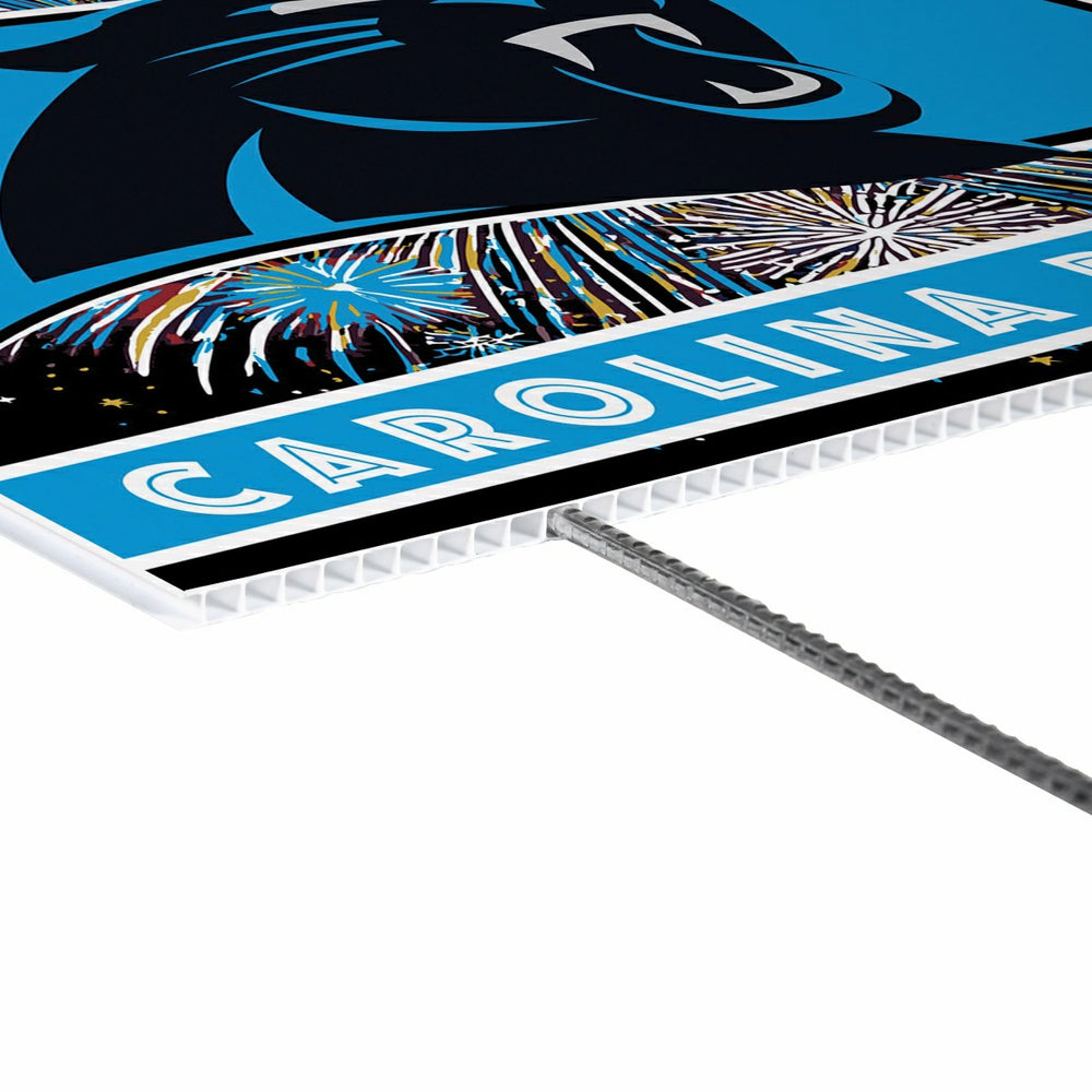 Carolina Panthers Yard Sign, Patriotic - NFL Home