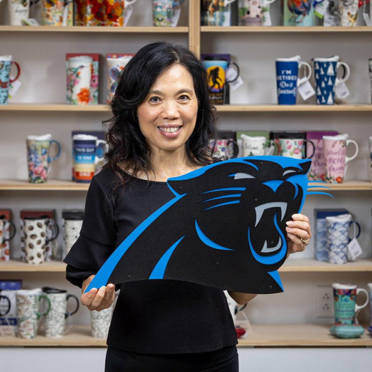 Carolina Panthers Premier Metal Wall Art - NFL Home