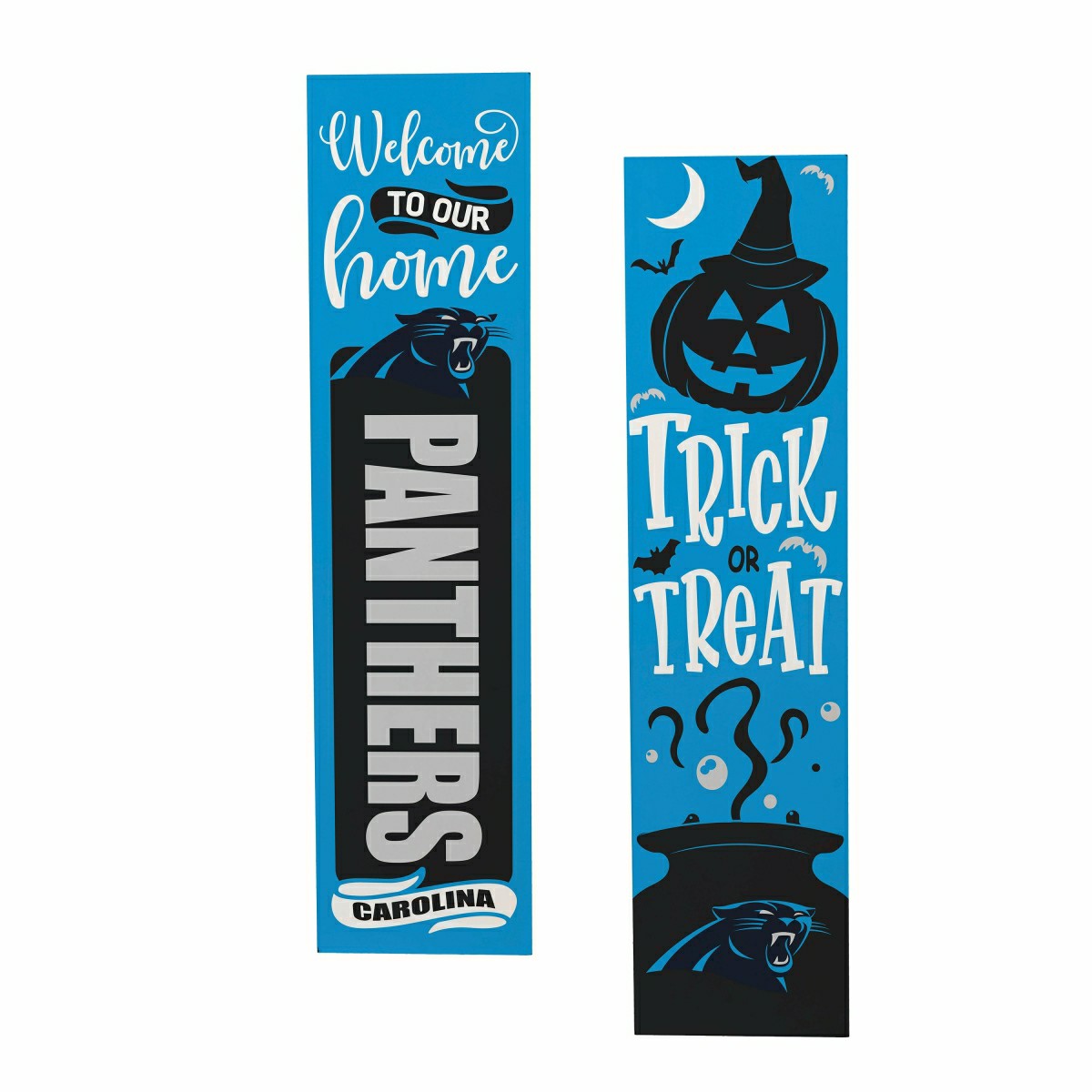Carolina Panthers 47" Double Sided Leaner, Halloween - NFL Home