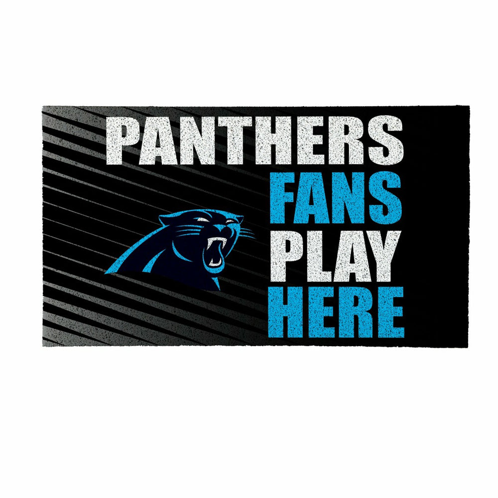 Carolina Panthers Fan Mat, 28"x16" - NFL