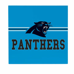 Carolina Panthers Wood Wall Sign, 12x12 - NFL Home