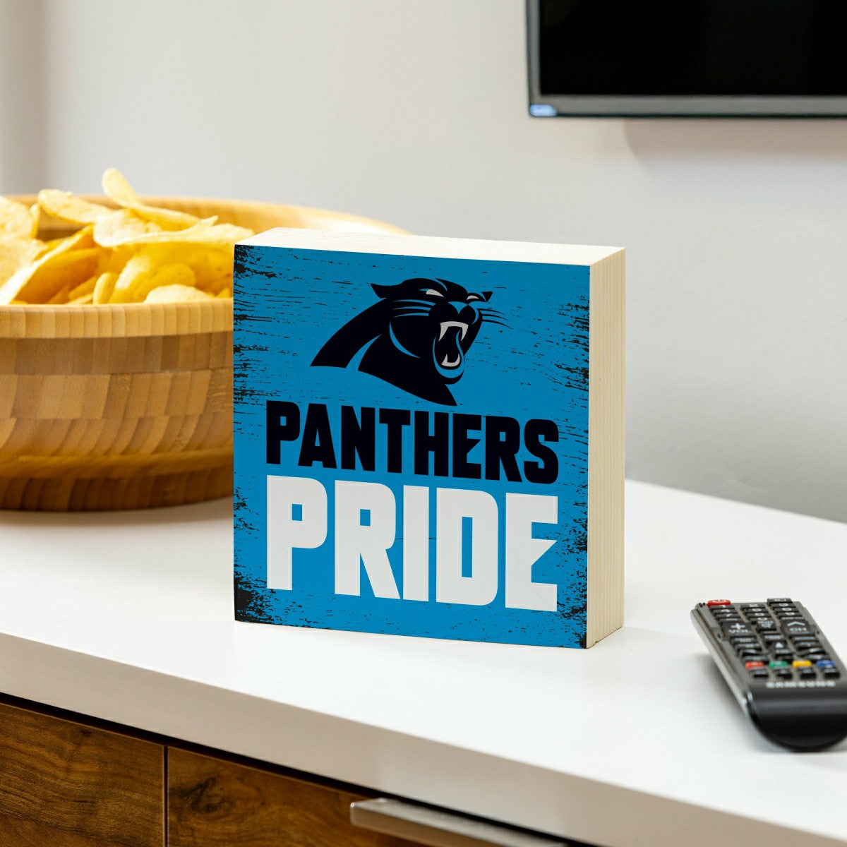 Carolina Panthers Plock, Down Home Fans, 6x6 - NFL Home
