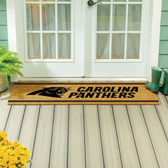 Carolina Panthers Extra Large One Color Coir Mat, 60"x24" - NFL