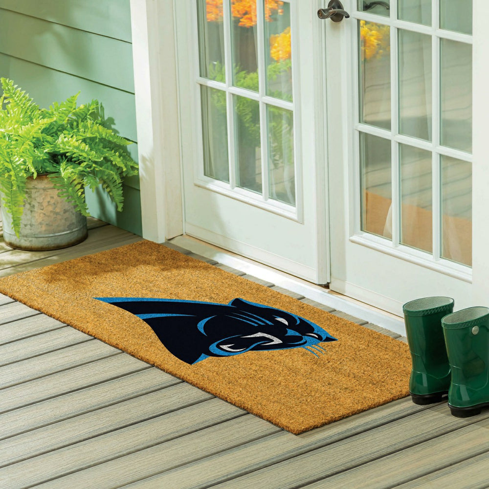 Carolina Panthers Extra Large Full Color Coir Mat, 60"x24" - NFL