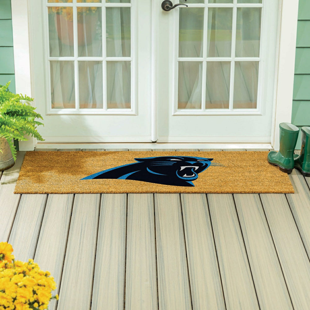Carolina Panthers Extra Large Full Color Coir Mat, 60"x24" - NFL