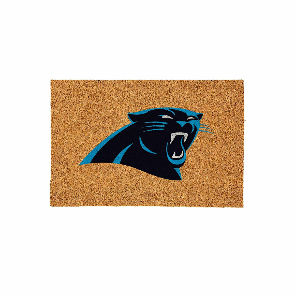 Carolina Panthers Large Full Color Coir Mat, 36"x24" - NFL