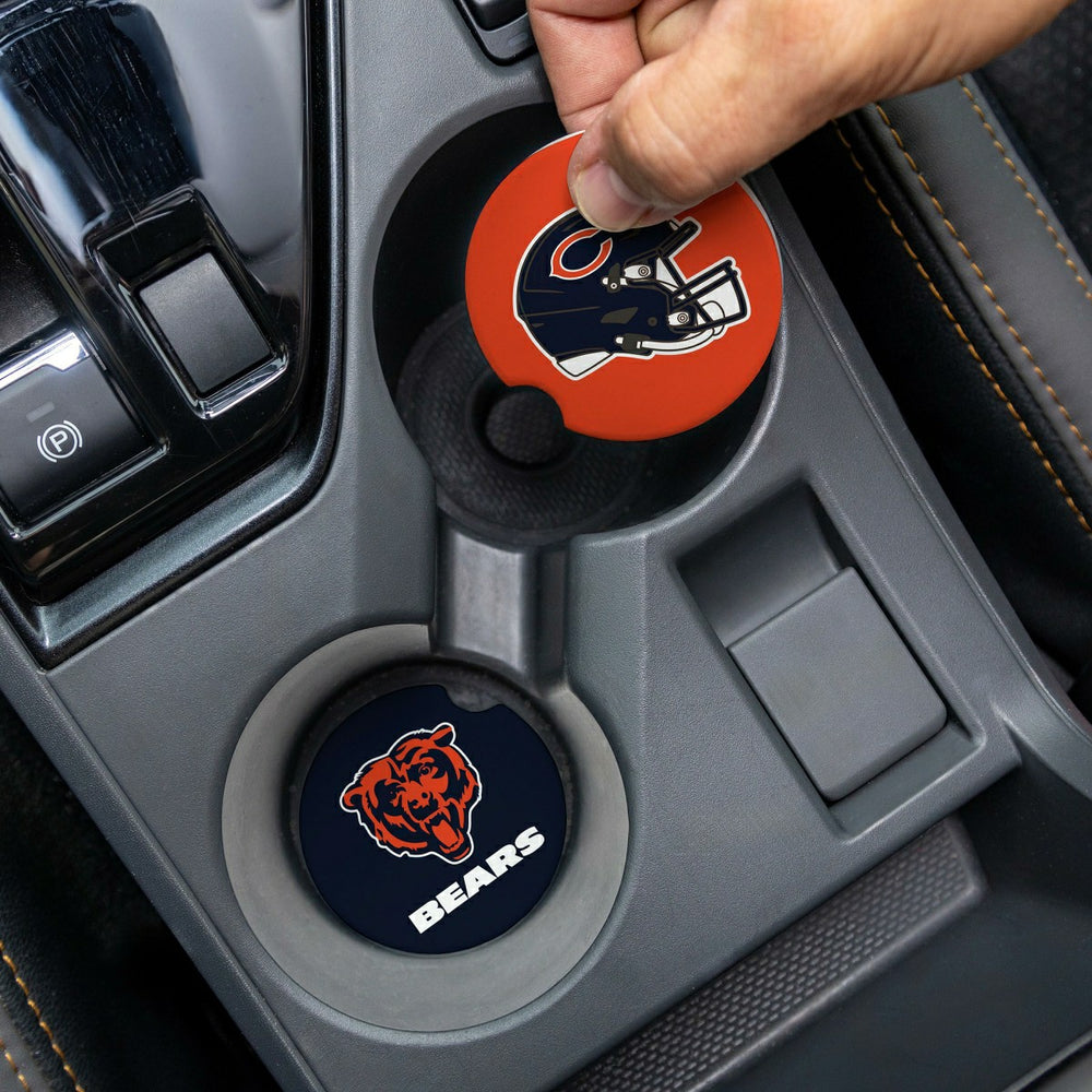 Chicago Bears Car Coaster Set, 2pc - NFL
