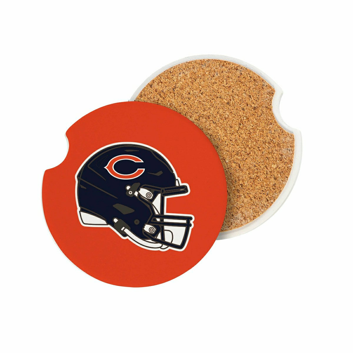 Chicago Bears Car Coaster Set, 2pc - NFL