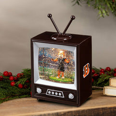 Cincinnati Bengals Vintage TV Water Lantern - NFL Home