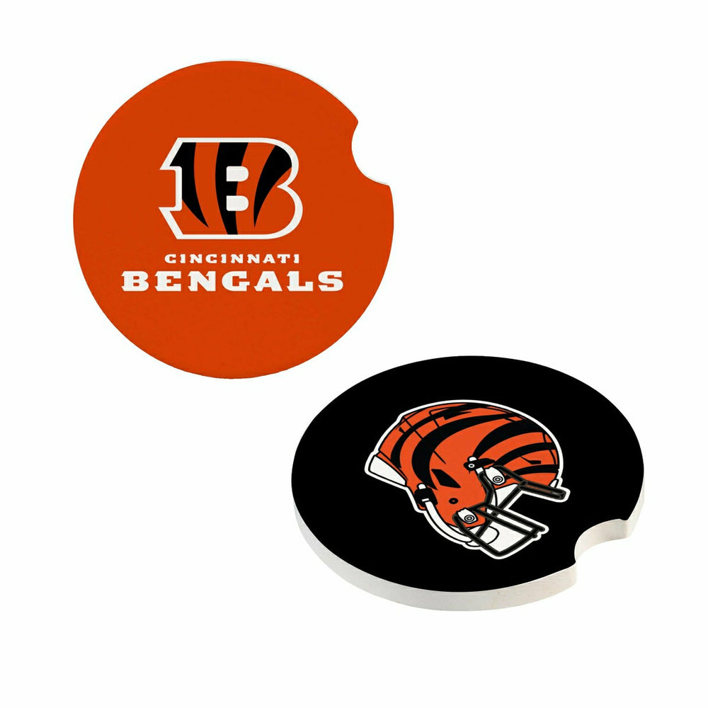 Cincinnati Bengals Car Coaster Set, 2pc - NFL
