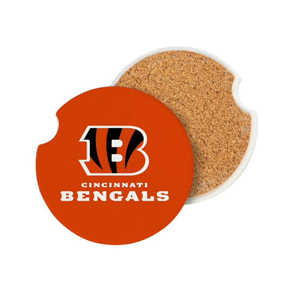Cincinnati Bengals Car Coaster Set, 2pc - NFL
