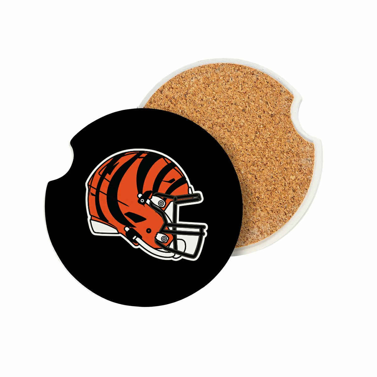 Cincinnati Bengals Car Coaster Set, 2pc - NFL