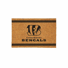 Cincinnati Bengals Large One Color Coir Mat, 36"x24" - NFL