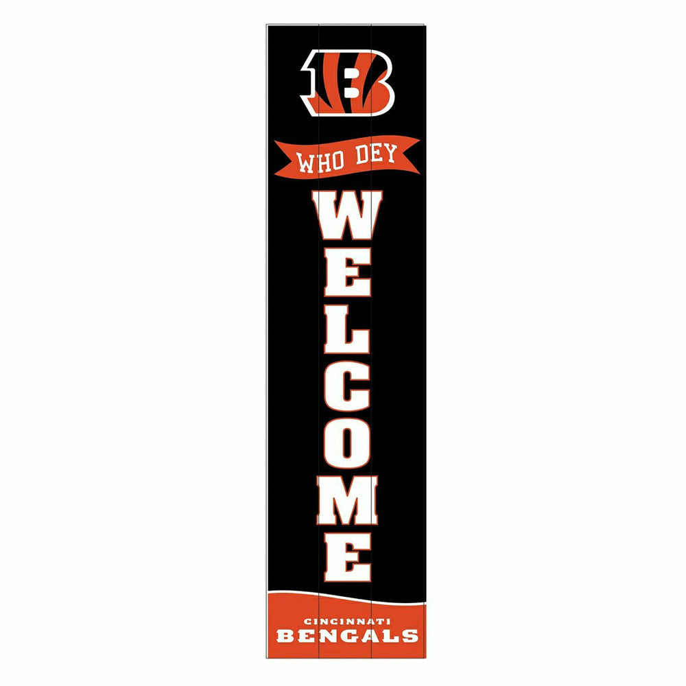 Cincinnati Bengals Large Single Sided Leaner, 46" - NFL Home