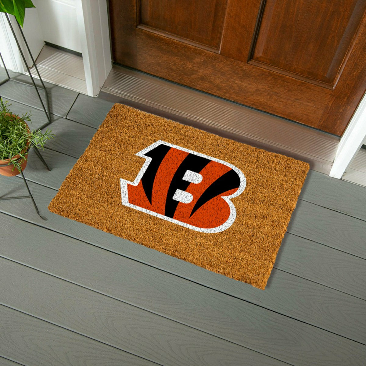 Coir Mat, 16"x28", Cincinnati Bengals - NFL
