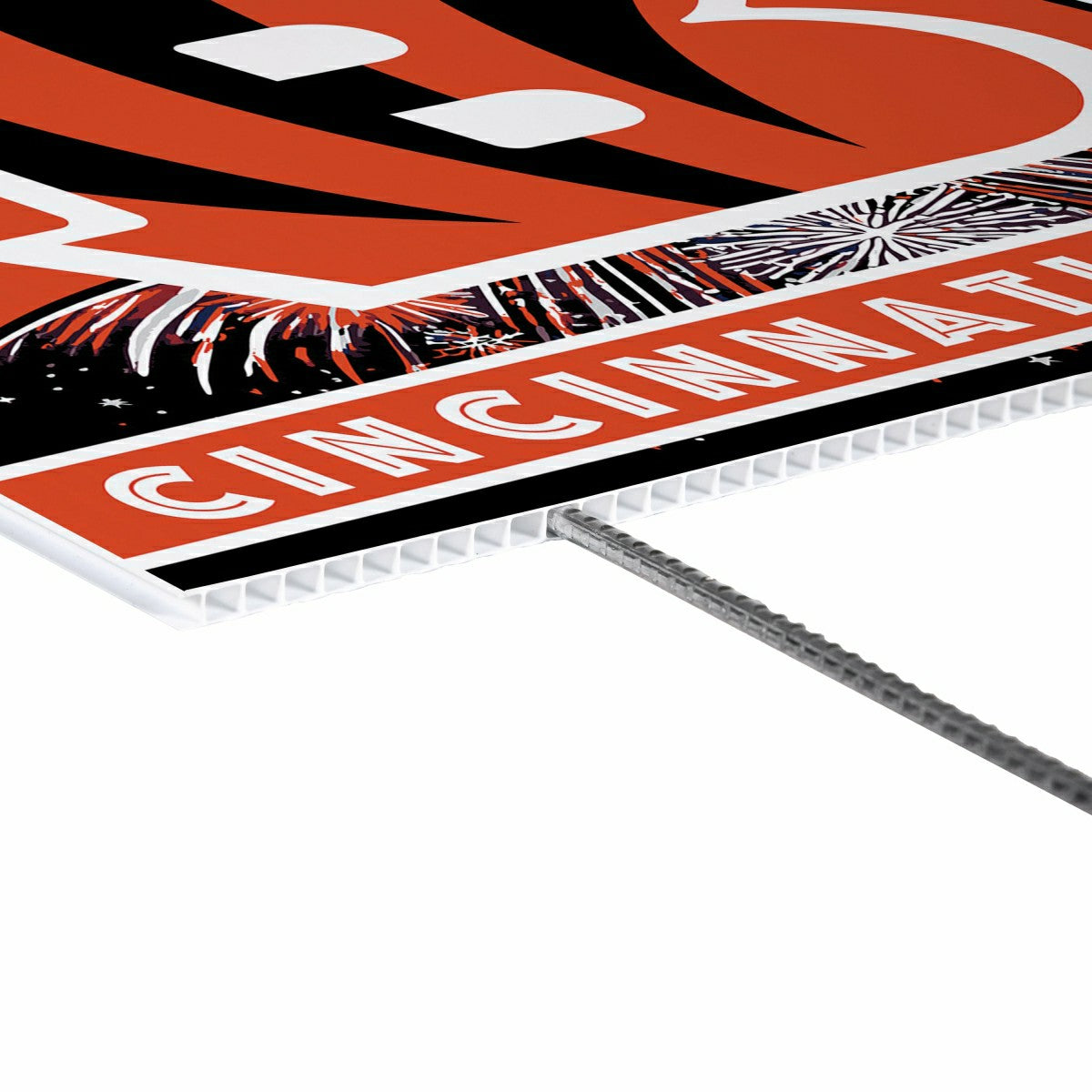 Cincinnati Bengals Yard Sign, Patriotic - NFL Home