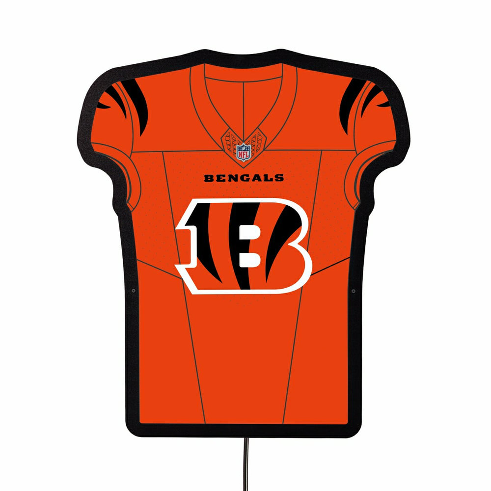 Cincinnati Bengals NFL Football Jersey Edgelite LED Decor - NFL