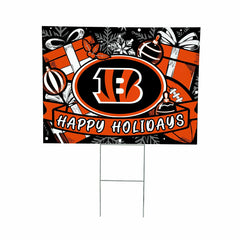 Cincinnati Bengals Yard Sign, Holiday - NFL Home