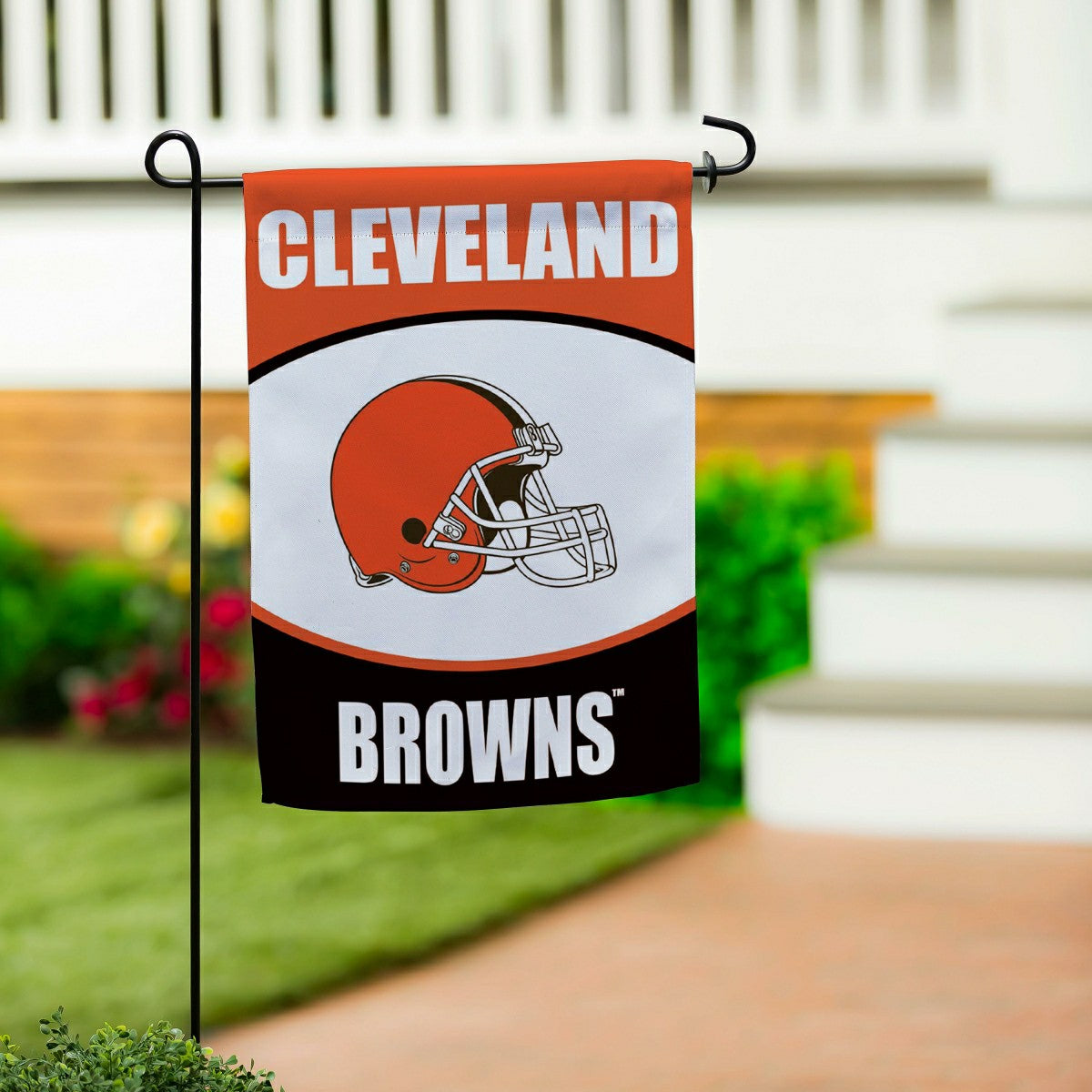 Cleveland Browns Suede Garden Flag - NFL
