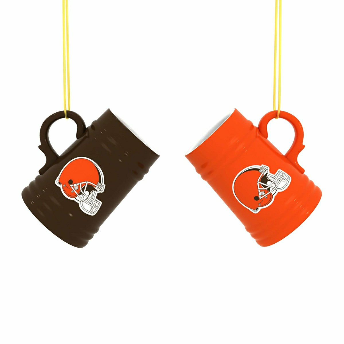 Cleveland Browns Ceramic Mini Stein, 3oz, set of 2 - NFL Home