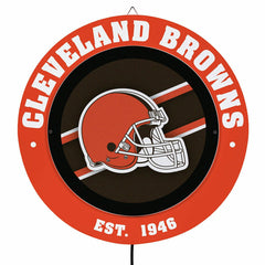 Cleveland Browns, Metal Lite, Round - NFL