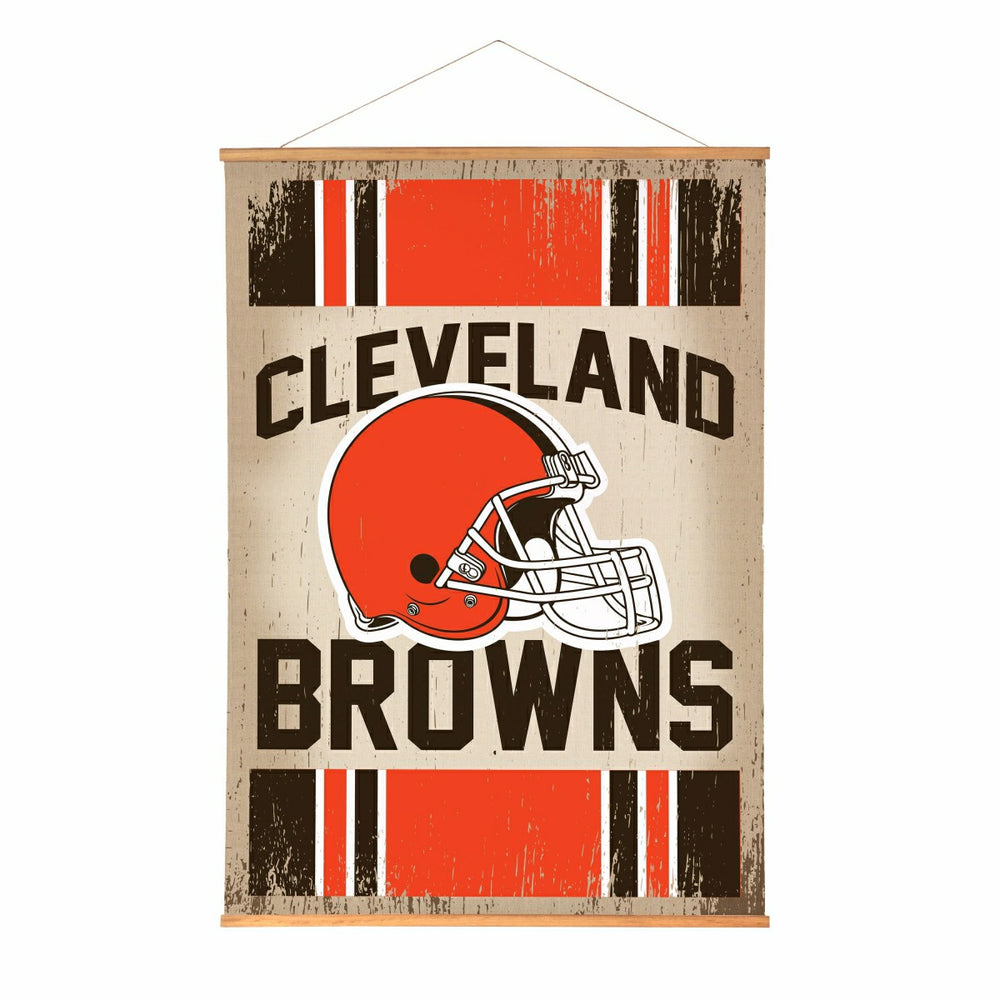 Cleveland Browns, Canvas Wall Tapestry, Large, 54x36 - NFL Home