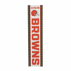 Cleveland Browns Christmas Double Sided Large Leaner, 47" - NFL Home