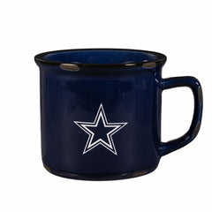 Dallas Cowboys Ceramic Camp Cup with Enamel Finish, 14oz - NFL