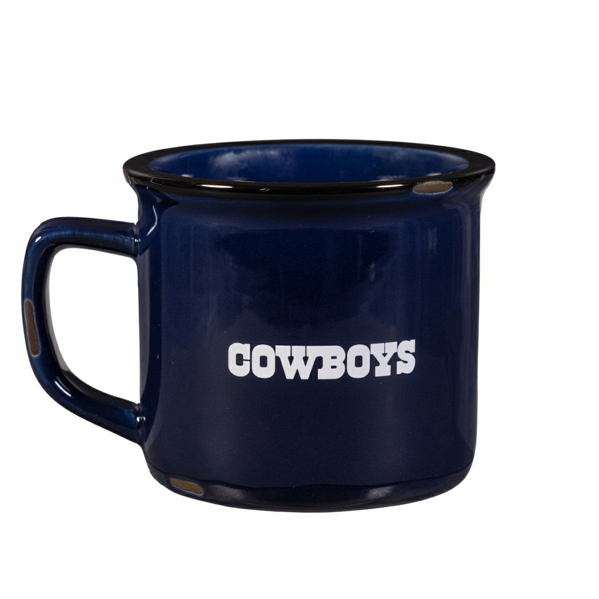 Dallas Cowboys Ceramic Camp Cup with Enamel Finish, 14oz - NFL