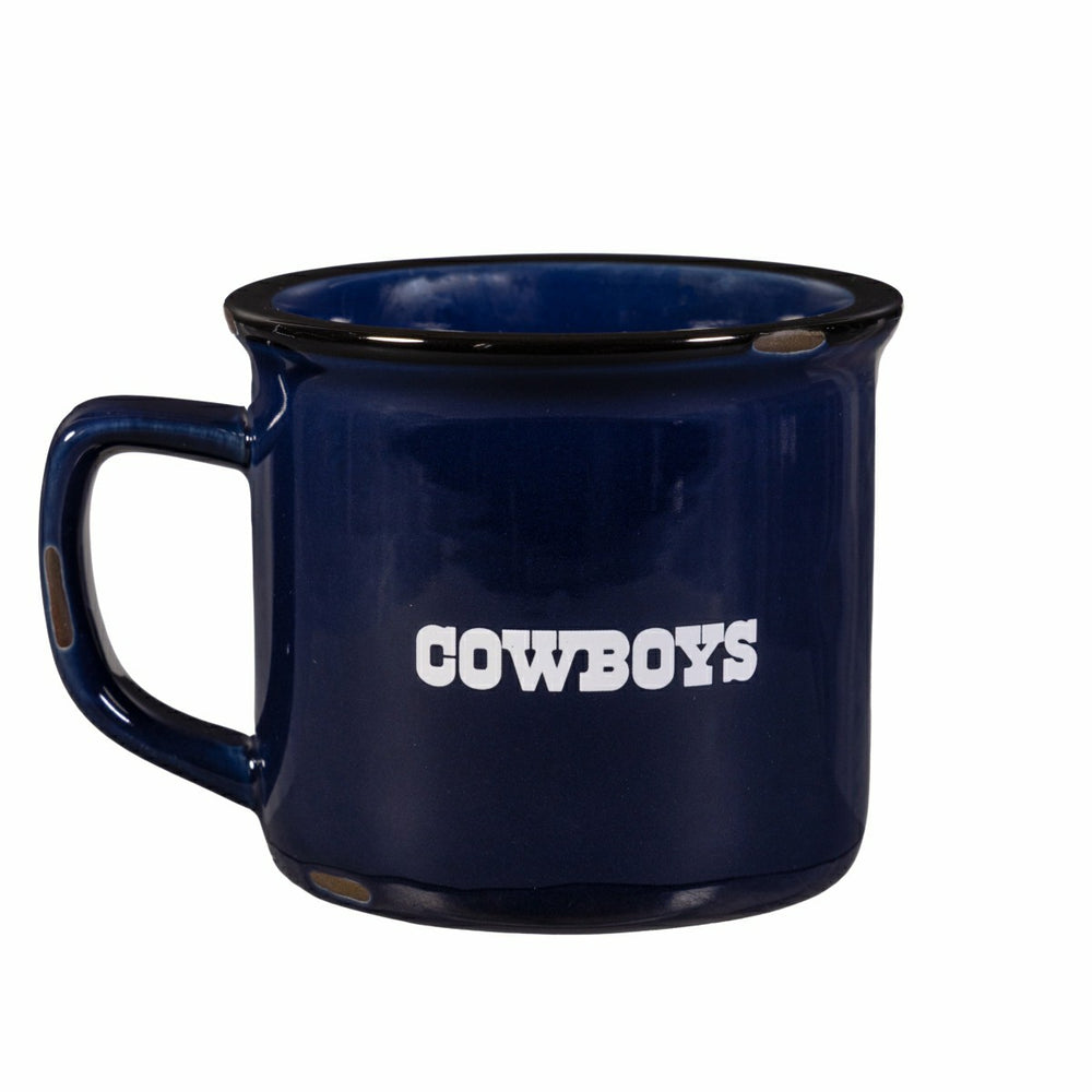 Dallas Cowboys Ceramic Camp Cup with Enamel Finish, 14oz - NFL