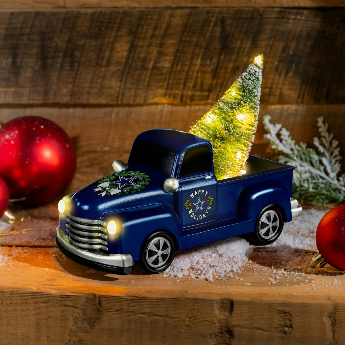 Dallas Cowboys Holiday Rally Truck Statue - NFL Home