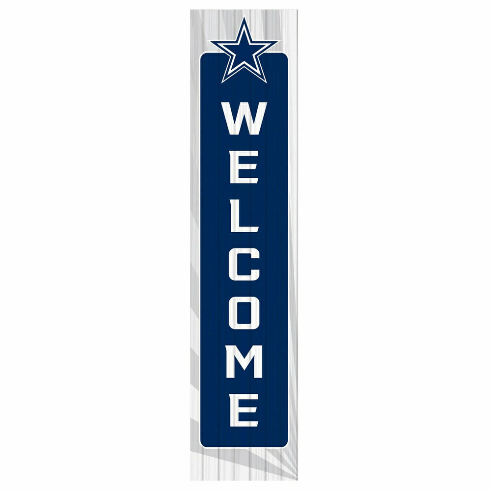 Dallas Cowboys Summer Seasonal Single Sided Large Leaner, 46" - NFL Home