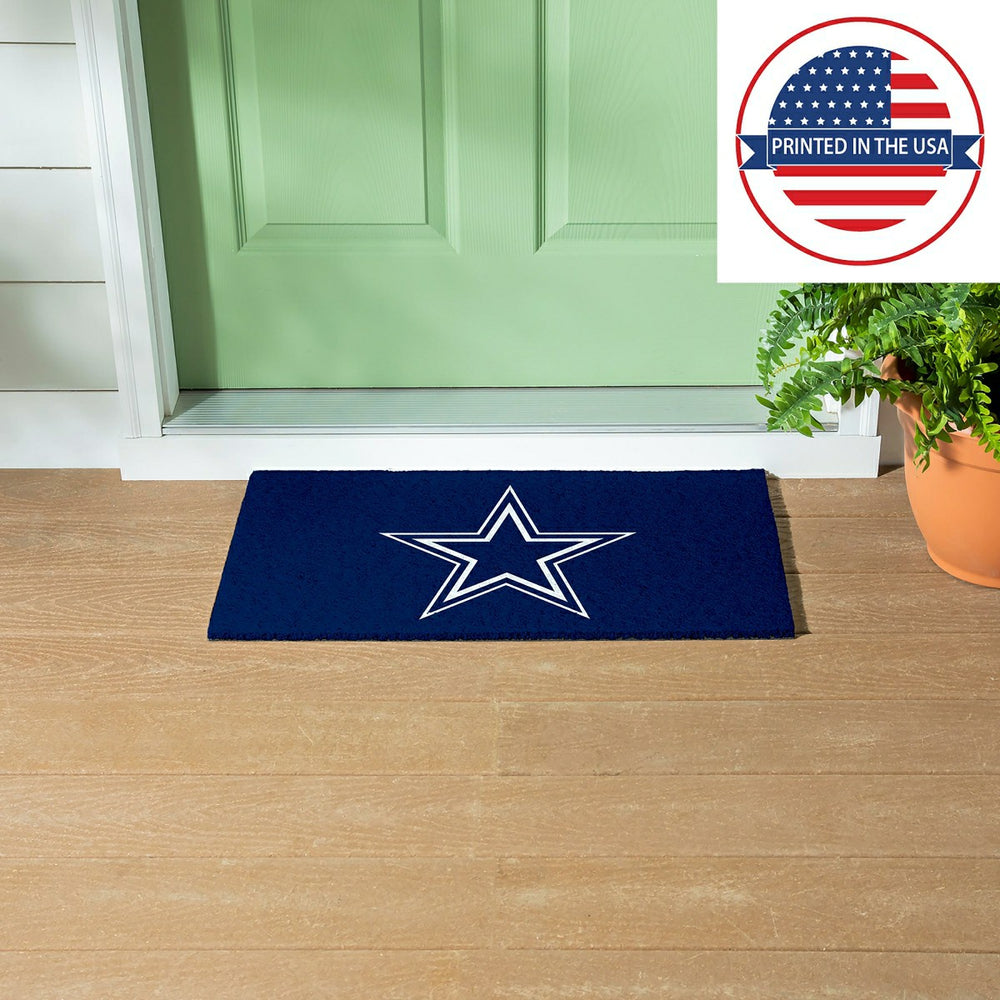 Full Color PVC Mat, 16" x 28", Dallas Cowboys - NFL