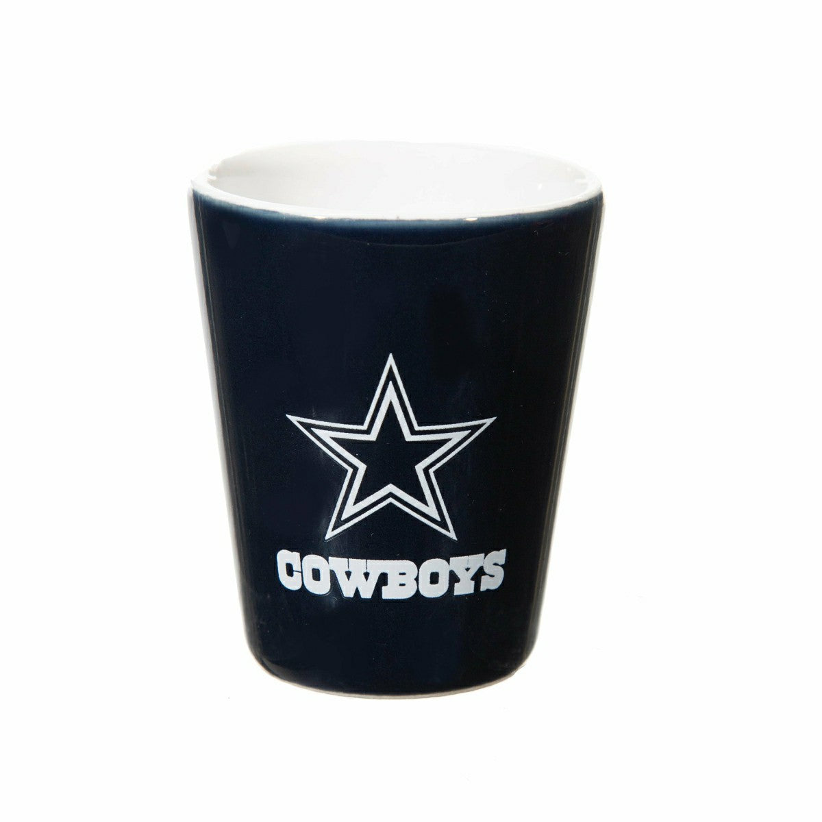 Dallas Cowboys 4-Piece Ceramic and Glass 2oz. Shot Glass Set - NFL Home