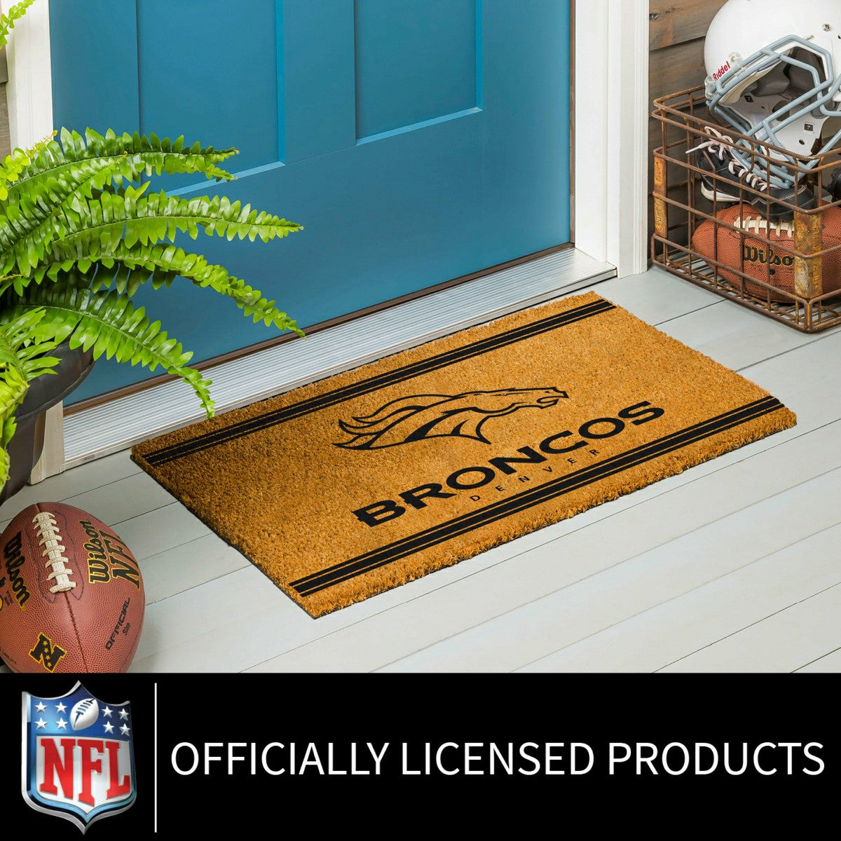 Denver Broncos, Coir Mat 1C - NFL