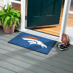 2'x3' USA Made Indoor/Outdoor Entryway Mat, Denver Broncos - NFL