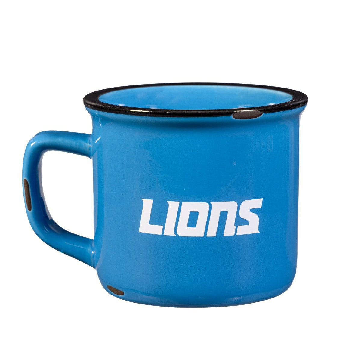 Detroit Lions Ceramic Camp Cup with Enamel Finish, 14oz - NFL