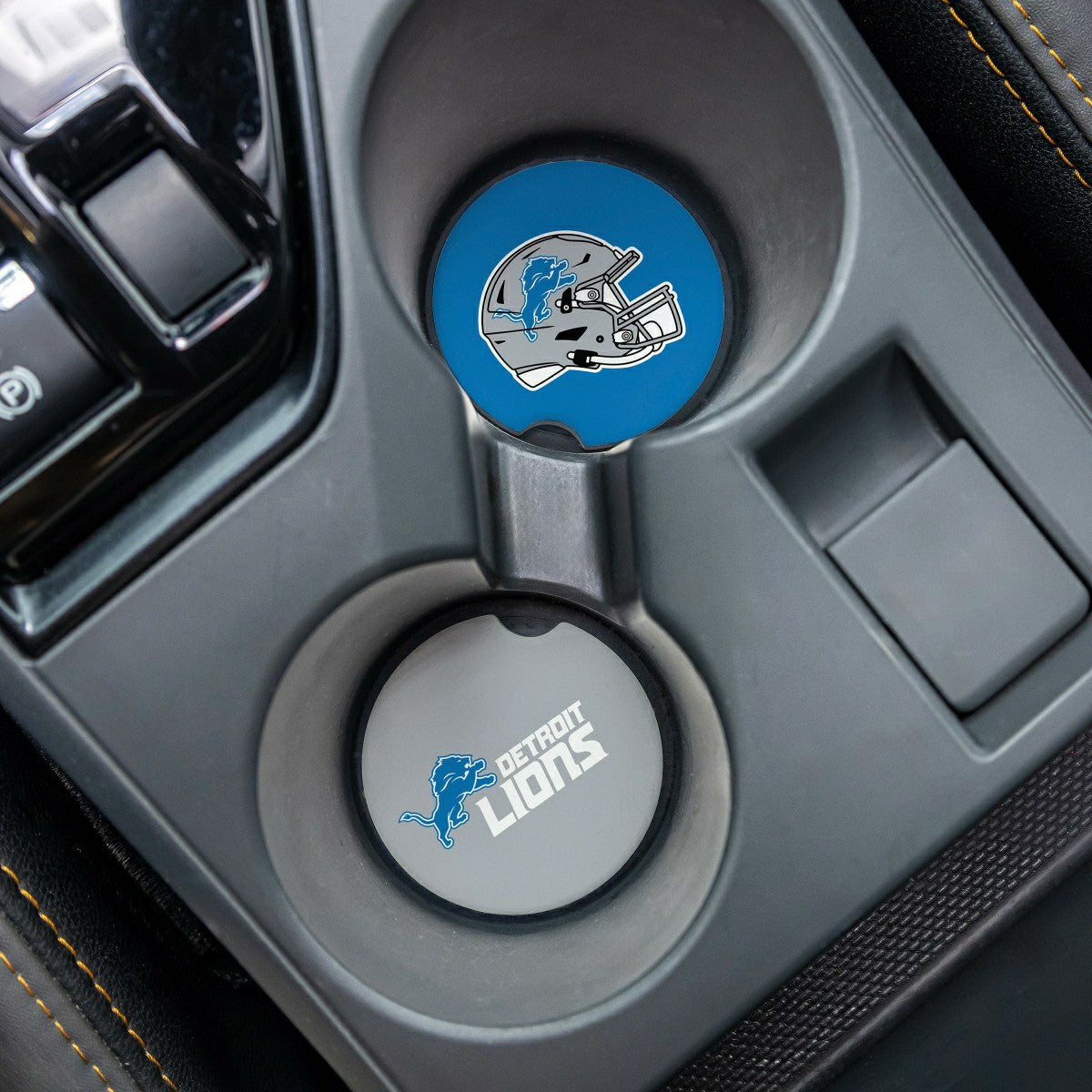 Detroit Lions Car Coaster Set, 2pc - NFL