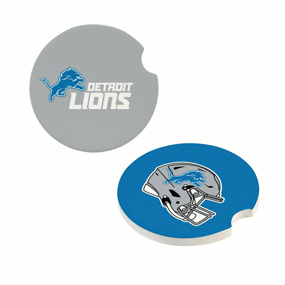 Detroit Lions Car Coaster Set, 2pc - NFL