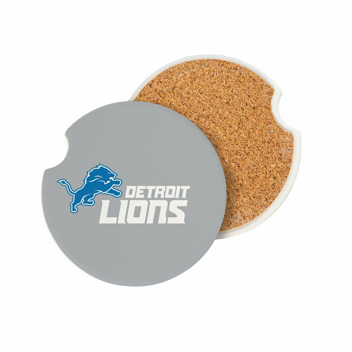 Detroit Lions Car Coaster Set, 2pc - NFL