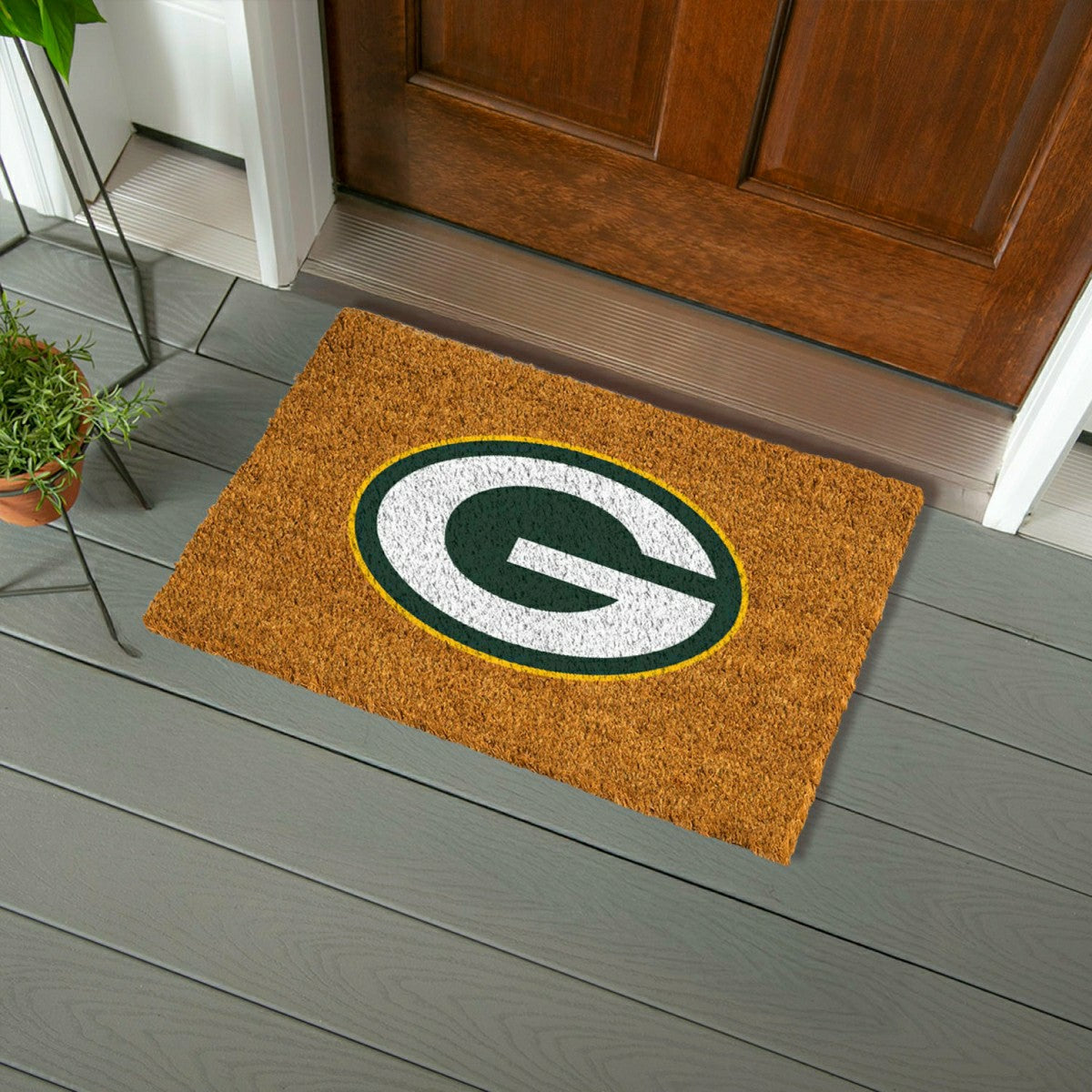 Coir Mat, 16"x28", Green Bay Packers - NFL