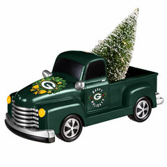 Green Bay Packers Holiday Rally Truck Statue - NFL Home