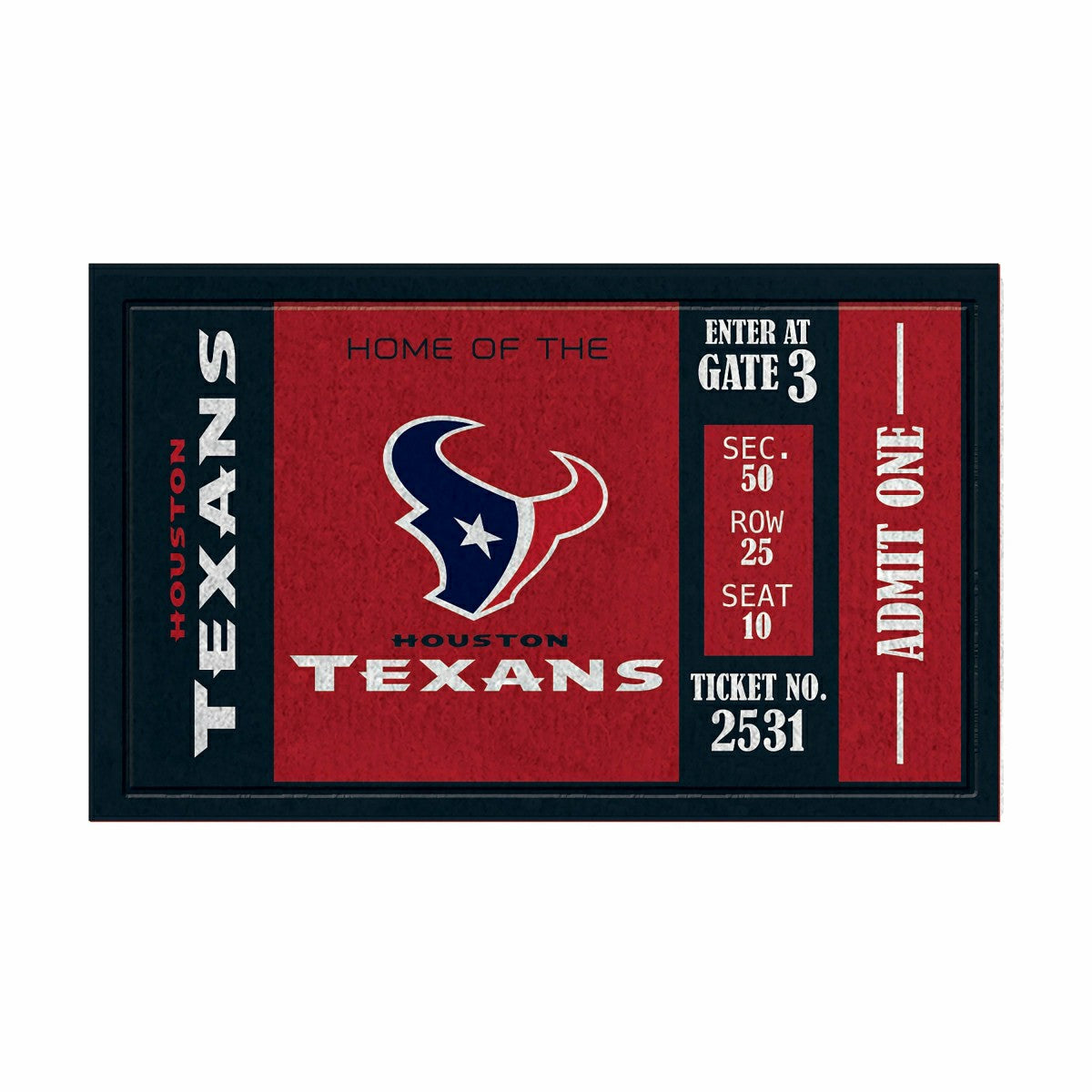 Turf Mat, Houston Texans - NFL