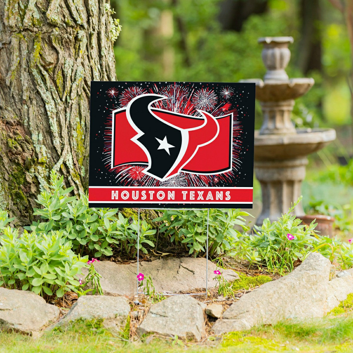 Houston Texans Yard Sign, Patriotic - NFL Home